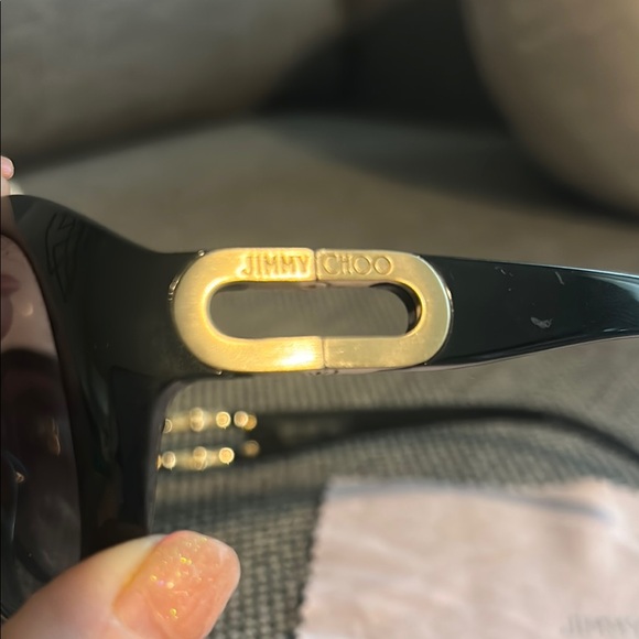 JIMMY CHOO Black Sunglasses - Picture 3 of 7